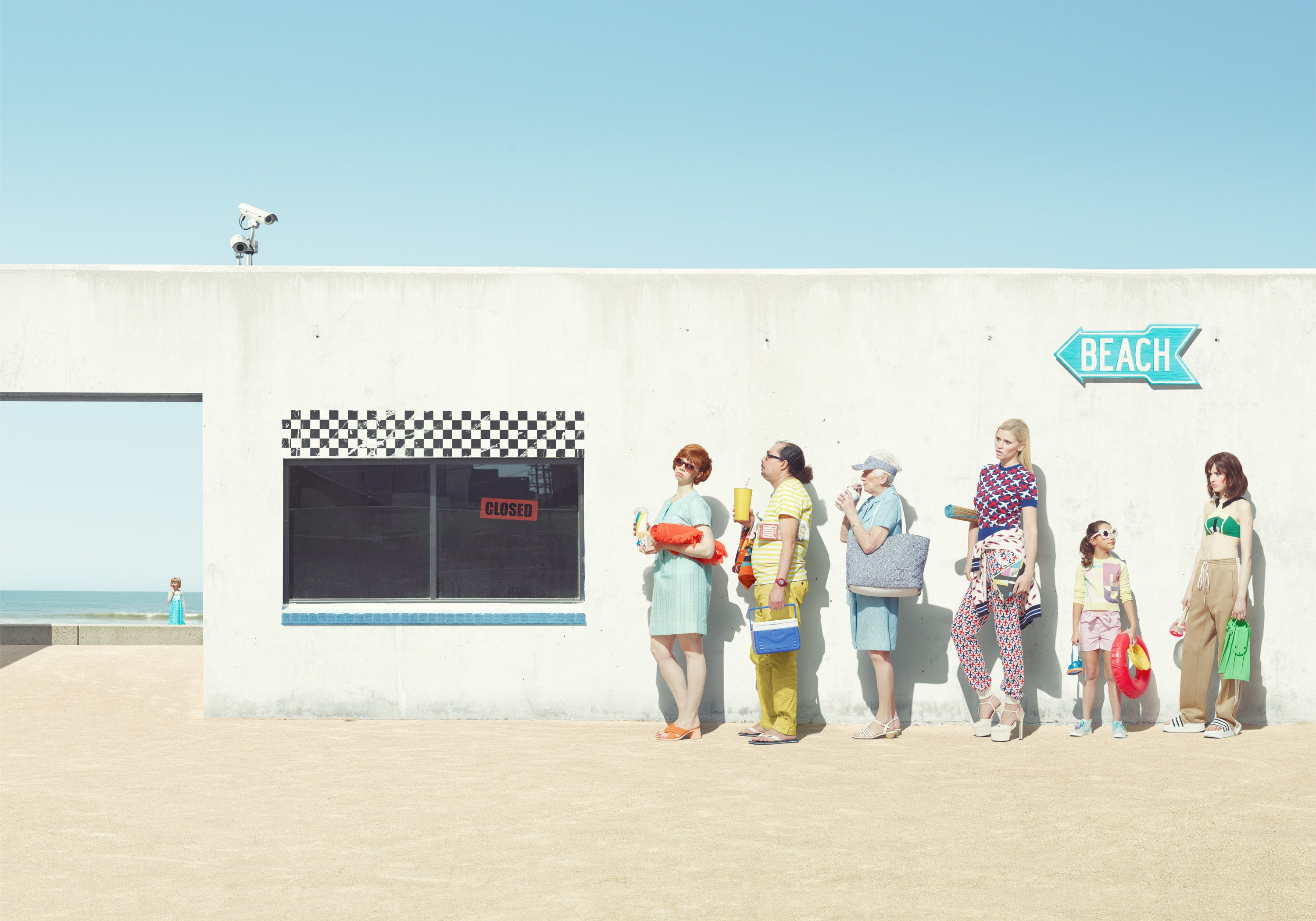 People on Beach Photography