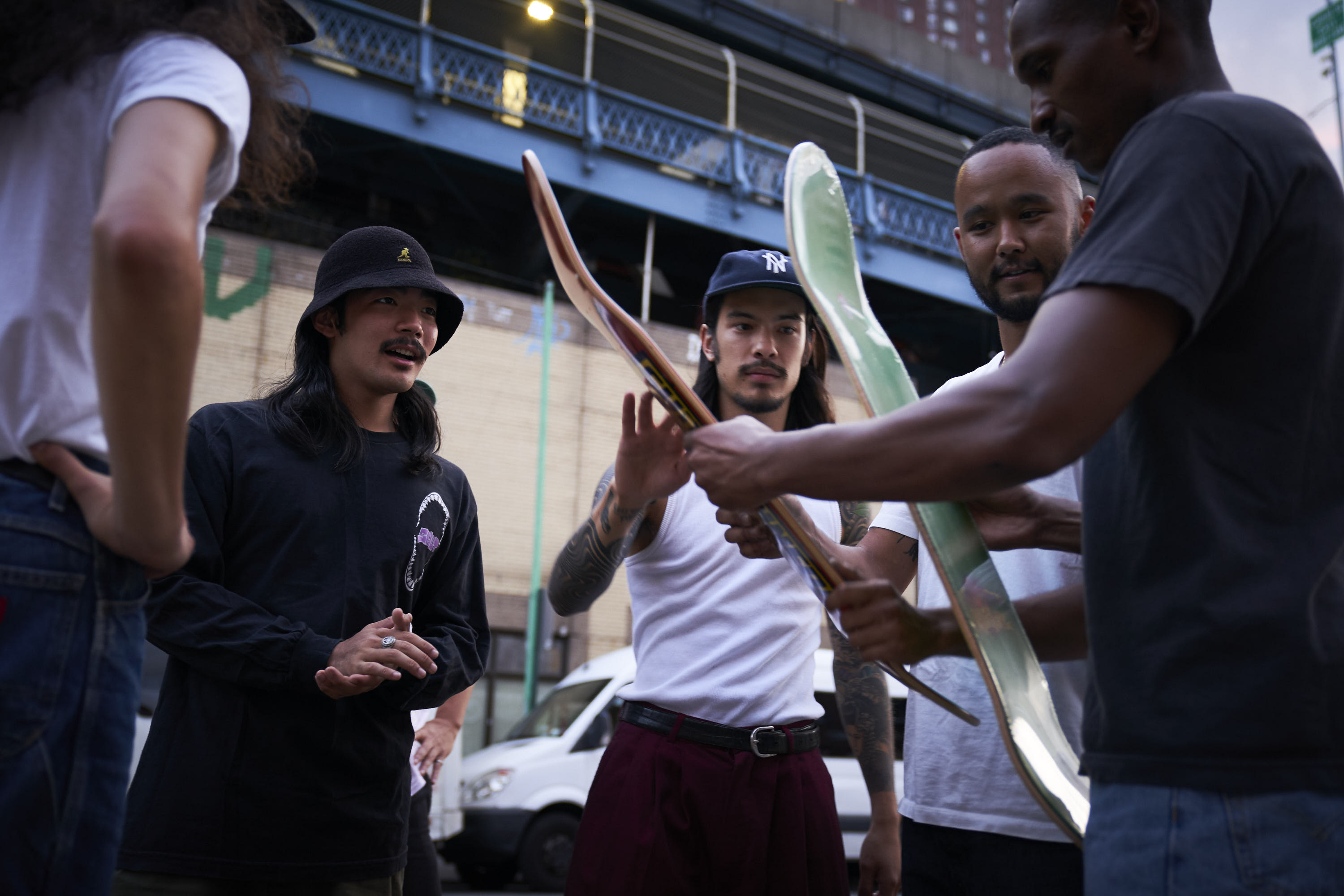  Boys With Electric Skateboard